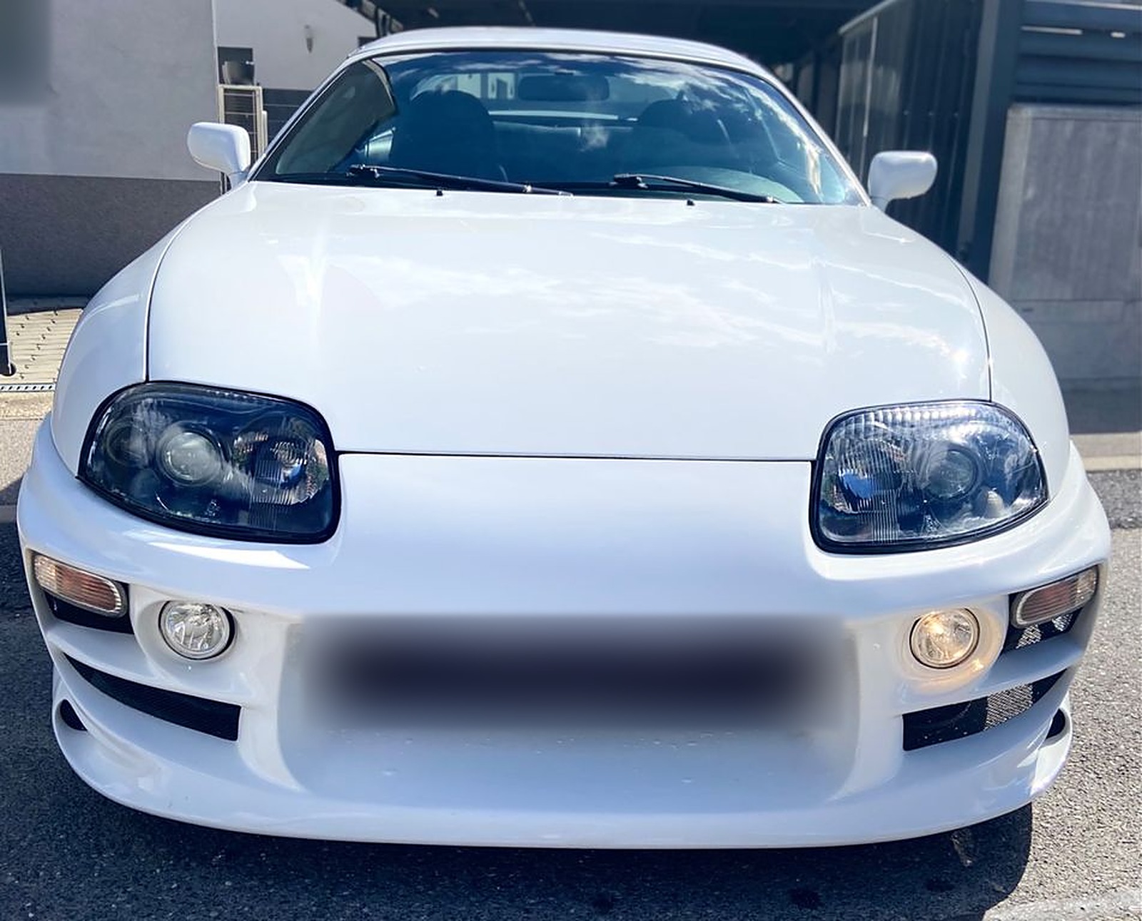 передок Supra: круглые фары и противотуманки